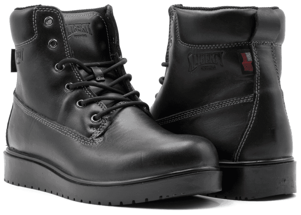 Terry CT – Black work boot by Liberty Footwear view 6