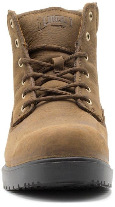 Terry CT – Coffee work boot by Liberty Footwear view 3