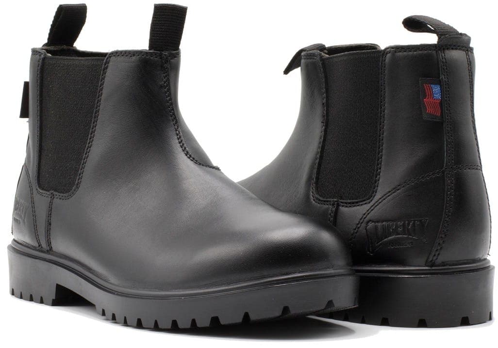 Larry CT – Black work boot by Liberty Footwear