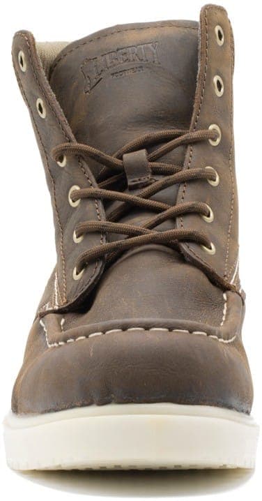 Gary – Mocha work boot by Liberty Footwear view 4