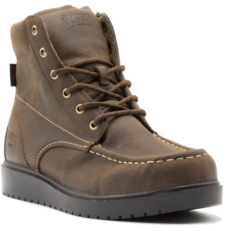 Gary CT – Mocha work boot by Liberty Footwear view 2
