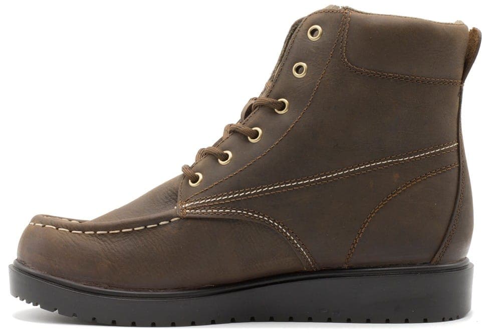 Gary CT – Mocha work boot by Liberty Footwear view 5