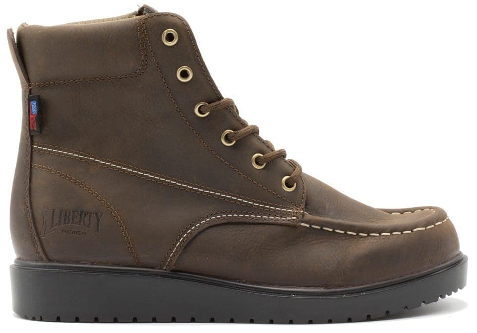 Gary CT – Mocha work boot by Liberty Footwear view 6