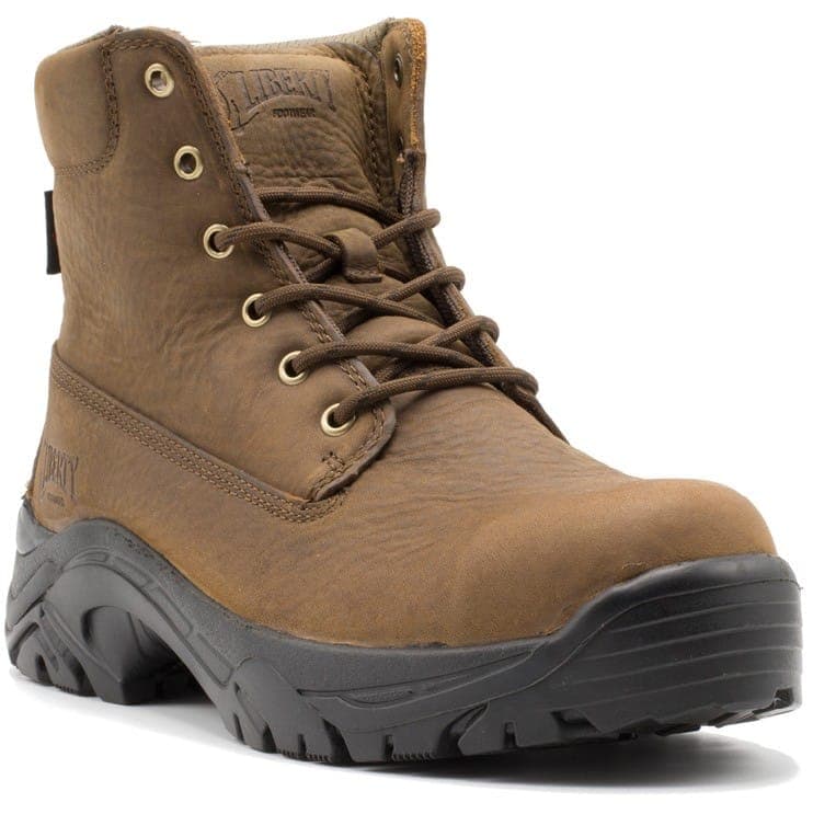 Terry Hiker CT – Coffee work boot by Liberty Footwear view 2
