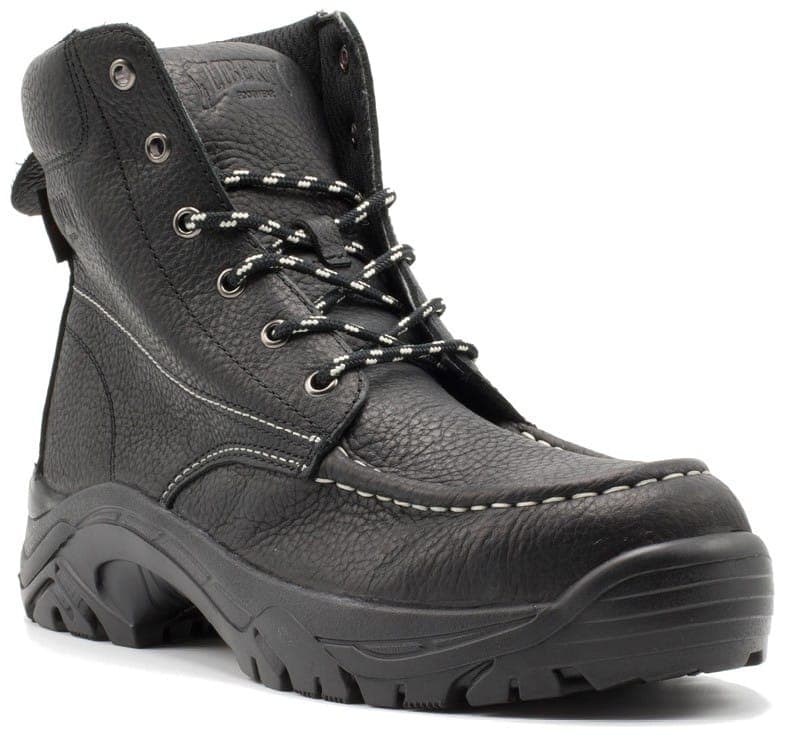 Gary Hiker – Black work boot by Liberty Footwear view 2