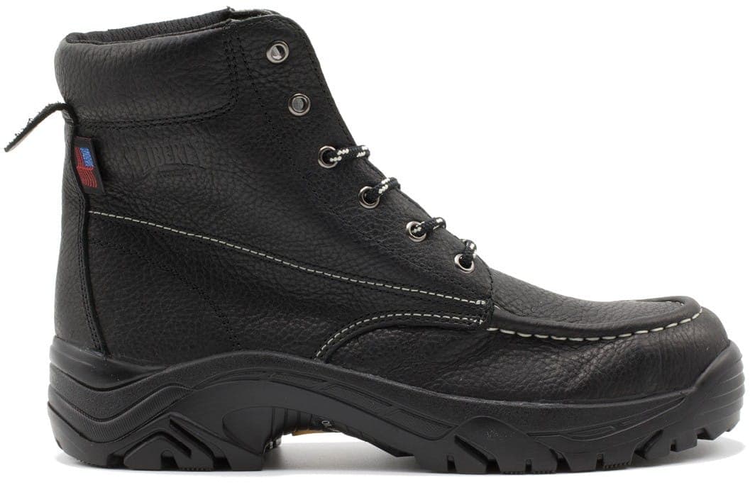 Gary Hiker – Black work boot by Liberty Footwear view 6