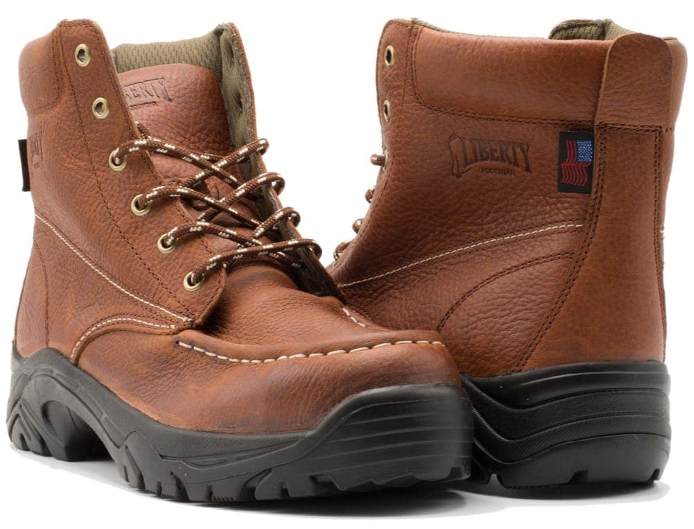 Gary Hiker CT – Russet work boot by Liberty Footwear