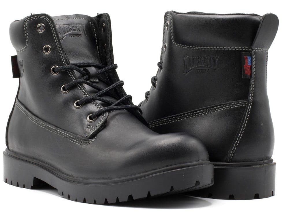 Terry CT – Black work boot by Liberty Footwear